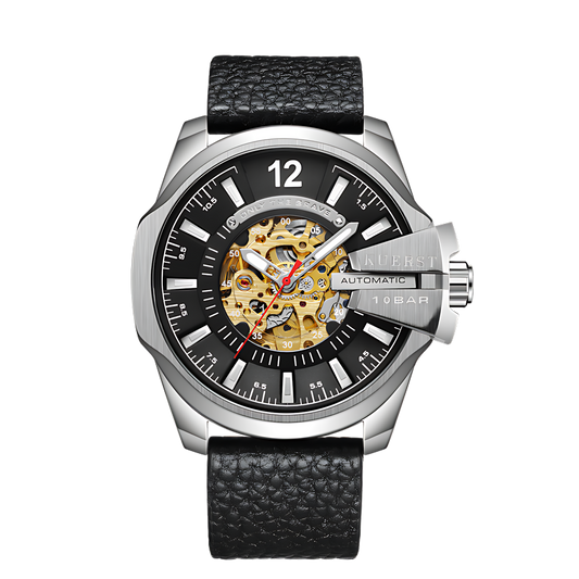 KUERST EdgeTime Automatic leather
